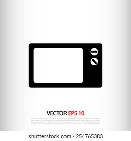 Microwave oven icon