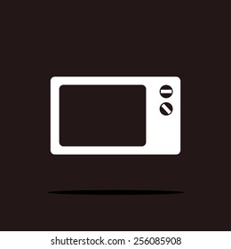 Microwave oven icon