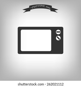 Microwave oven icon