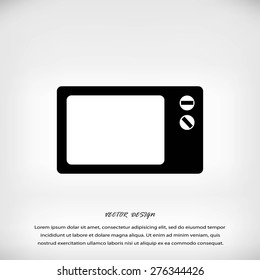 Microwave oven icon
