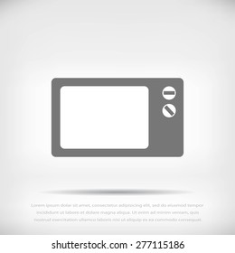 Microwave oven icon