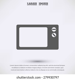 Microwave oven icon