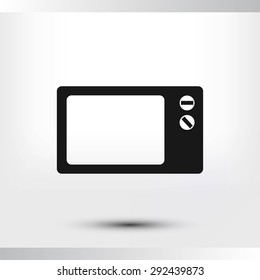 Microwave oven icon