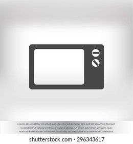 Microwave oven icon