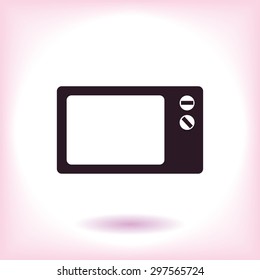 Microwave oven icon