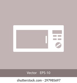 Microwave oven icon