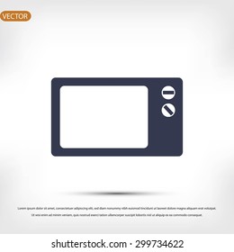 Microwave oven icon