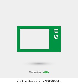 Microwave oven icon