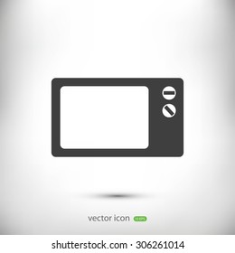 Microwave oven icon
