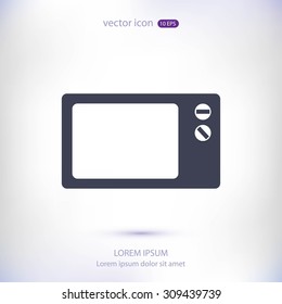 Microwave oven icon