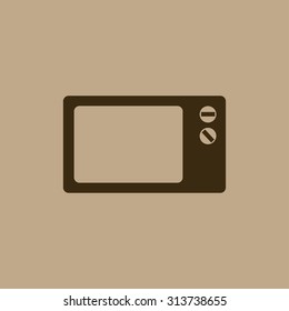 Microwave oven icon