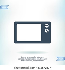 Microwave oven icon