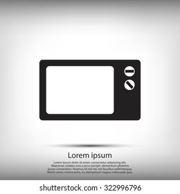 Microwave oven icon