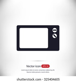 Microwave oven icon