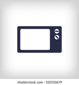Microwave oven icon