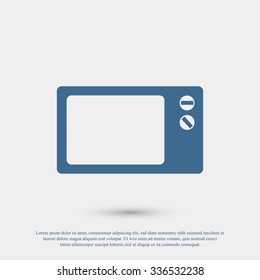 Microwave oven icon