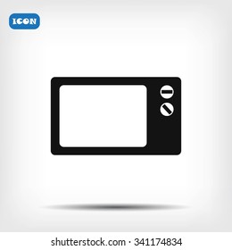 Microwave oven icon