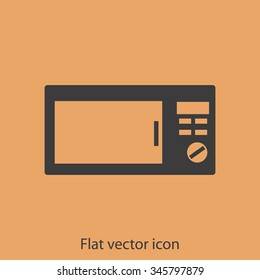 Microwave oven icon