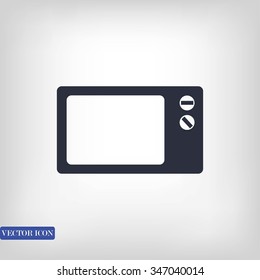Microwave oven icon