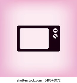 Microwave oven icon