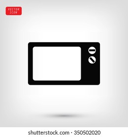 Microwave oven icon