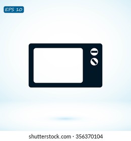 Microwave oven icon