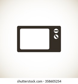 Microwave oven icon