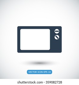 Microwave oven icon
