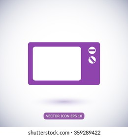 Microwave oven icon