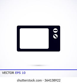 Microwave oven icon