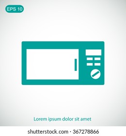 Microwave oven icon