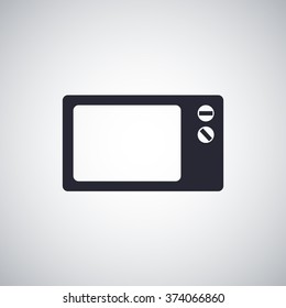 Microwave oven icon