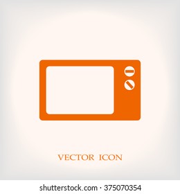 Microwave oven icon