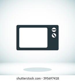 Microwave oven icon