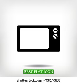 Microwave oven icon