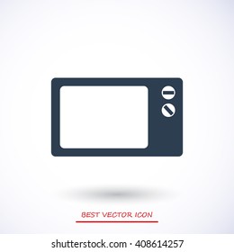 Microwave oven icon