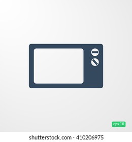 Microwave oven icon