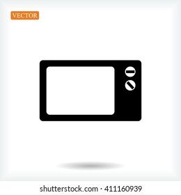 Microwave oven icon