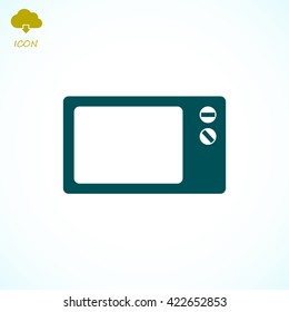 Microwave oven icon