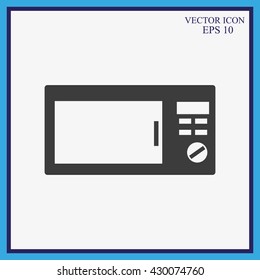 Microwave oven icon
