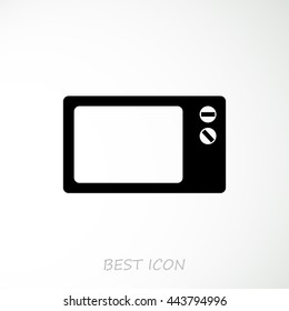 Microwave oven icon