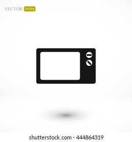 Microwave oven icon