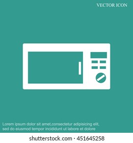 Microwave oven icon
