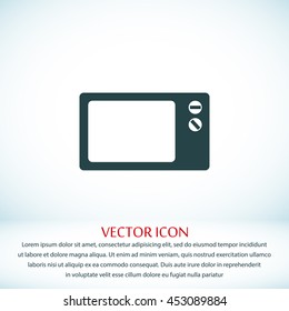 Microwave oven icon