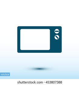 Microwave oven icon