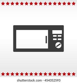Microwave oven icon
