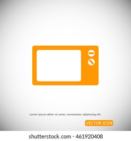 Microwave oven icon