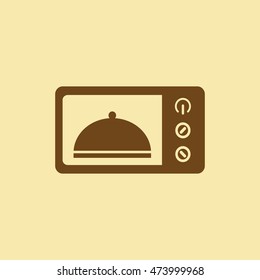 Microwave Oven Icon.