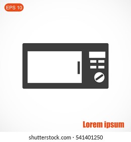 Microwave oven icon
