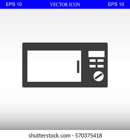 Microwave oven icon